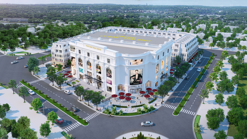 Vingroup ra mắt và mở bán dự án Nhà phố thương mại Vincom Shophouse Thái Bình