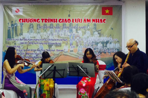 Giao lưu âm nhạc hòa bình Nhật Bản - Việt Nam