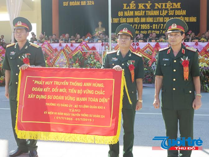 Sư đoàn 324 kỷ niệm 60 năm ngày truyền thống