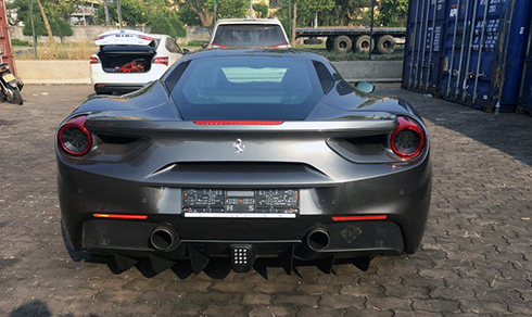 Cận cảnh siêu xe Ferrari 488 GTB vừa 'cập bến' Việt Nam - ảnh 5