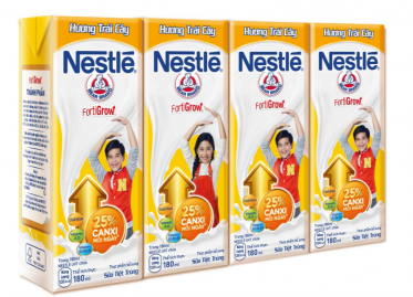 Nestlé Việt Nam ra mắt sữa tiệt trùng cung cấp 25% nhu cầu canxi hằng ngày
