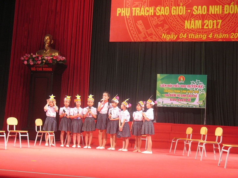 17 Liên đội tranh tài tại Hội thi “Phụ trách Sao giỏi – Sao nhi đồng chăm ngoan” huyện Thanh Trì