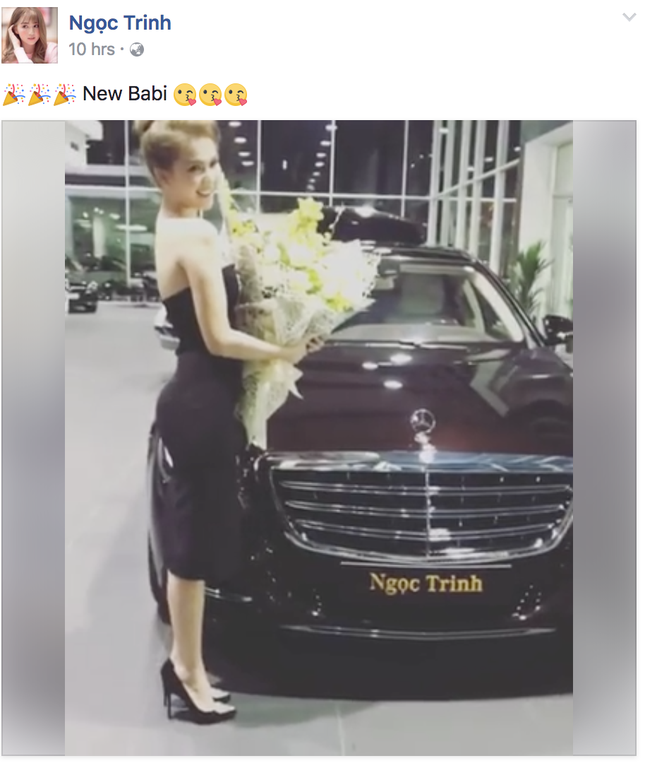 Ngọc Trinh mua Mercedes S500 Maybach 12 tỷ đồng