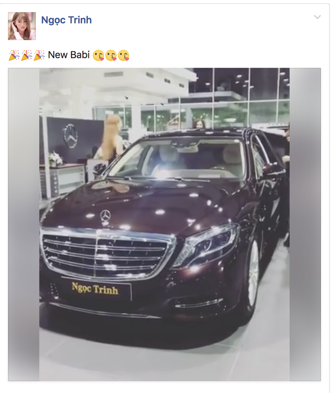 Ngọc Trinh mua Mercedes S500 Maybach 12 tỷ đồng