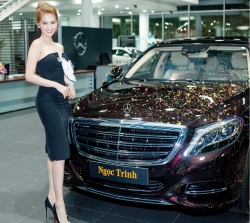 Ngọc Trinh mua Mercedes S500 Maybach 12 tỷ đồng