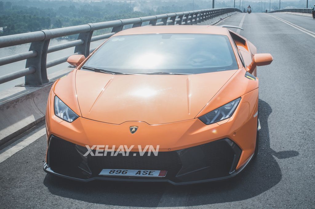 Lamborghini Huracan Novara độc nhất Việt Nam về Long An 