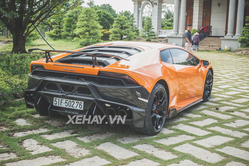 Lamborghini Huracan Novara độc nhất Việt Nam về Long An 