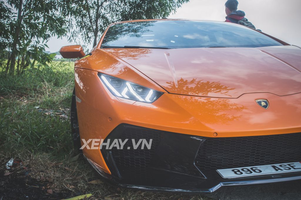 Lamborghini Huracan Novara độc nhất Việt Nam về Long An 