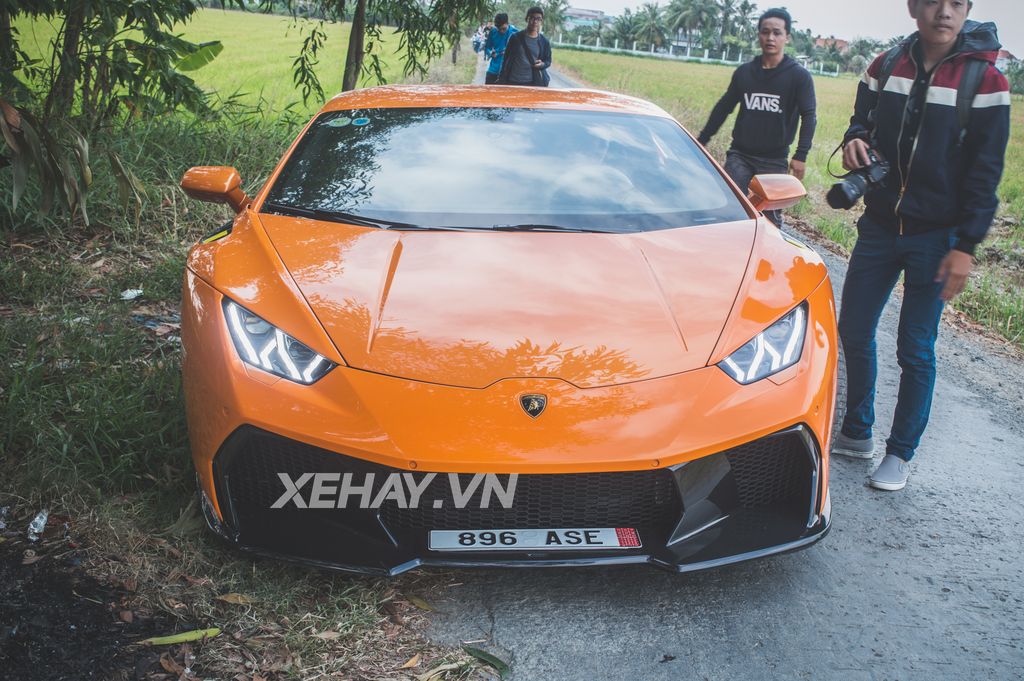 Lamborghini Huracan Novara độc nhất Việt Nam về Long An 