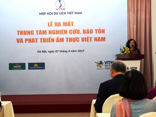 Ra mắt Trung tâm nghiên cứu, bảo tồn và phát triển ẩm thực Việt Nam