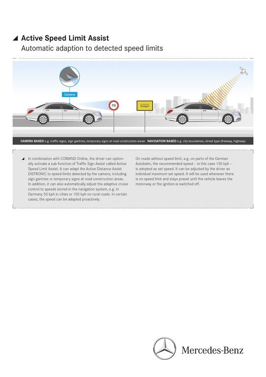 S-Class mới hé lộ bảng điều khiển và tính năng trợ lái thông minh