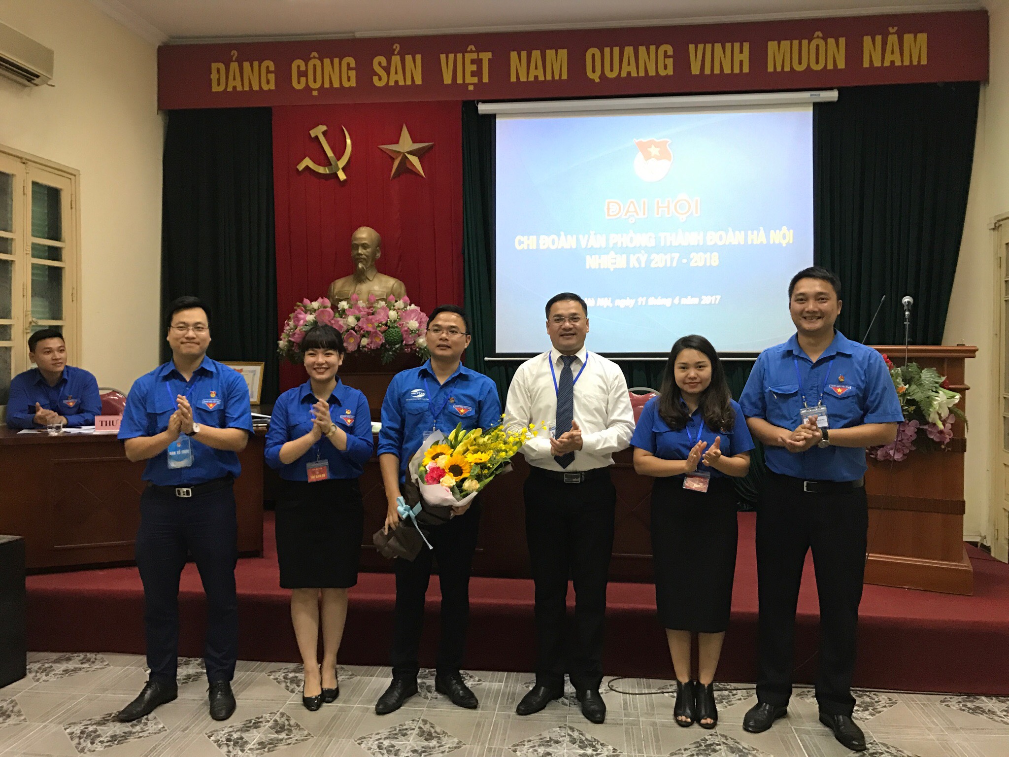 Đồng chí Ngô Văn Thiện giữ chức Bí thư chi đoàn văn phòng Thành đoàn Hà Nội