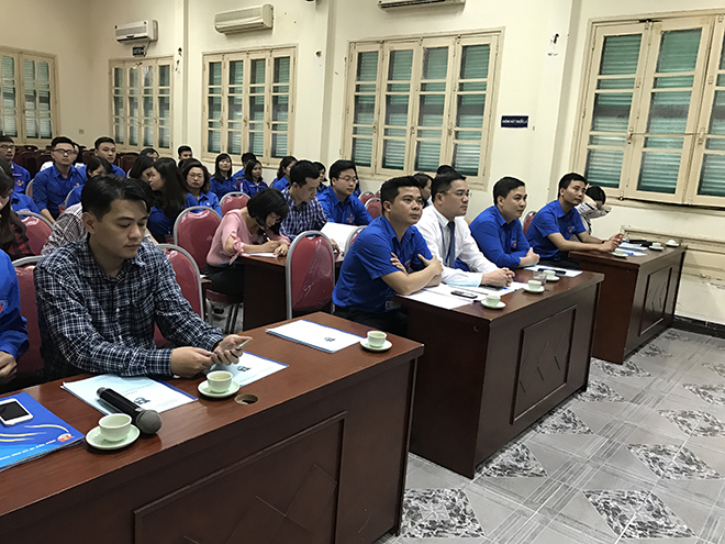 Đồng chí Ngô Văn Thiện giữ chức Bí thư chi đoàn văn phòng Thành đoàn Hà Nội