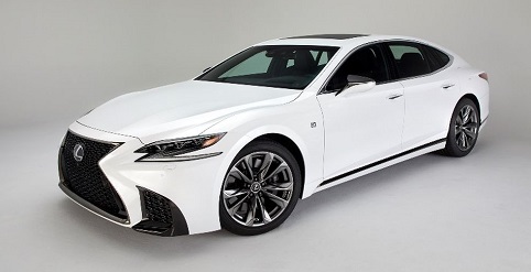 Chi tiết Lexus LS 500 F Sport vừa ra mắt tại Triển lãm ô tô Quốc tế New York
