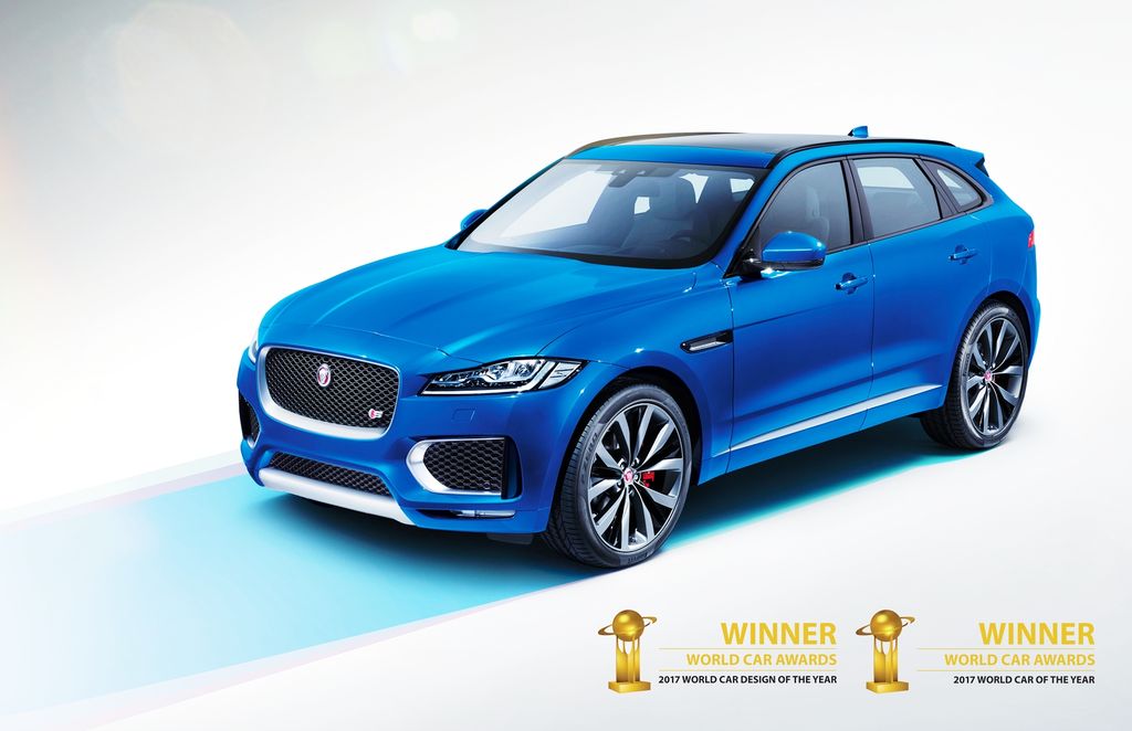 Jaguar F-Pace là mẫu xe đẹp nhất và tốt nhất thế giới năm 2017
