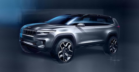 Jeep Yuntu SUV concept 7 chỗ sẽ chính thức được