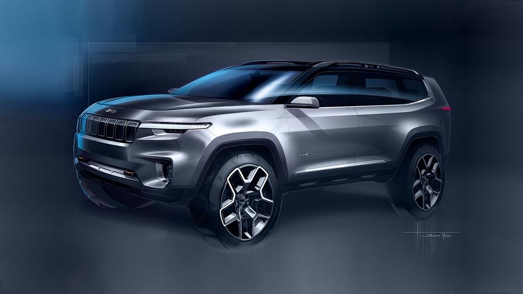 Jeep Yuntu SUV concept 7 chỗ sẽ chính thức được 