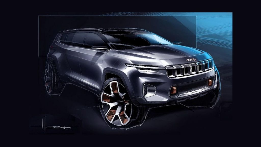 Jeep Yuntu SUV concept 7 chỗ sẽ chính thức được 