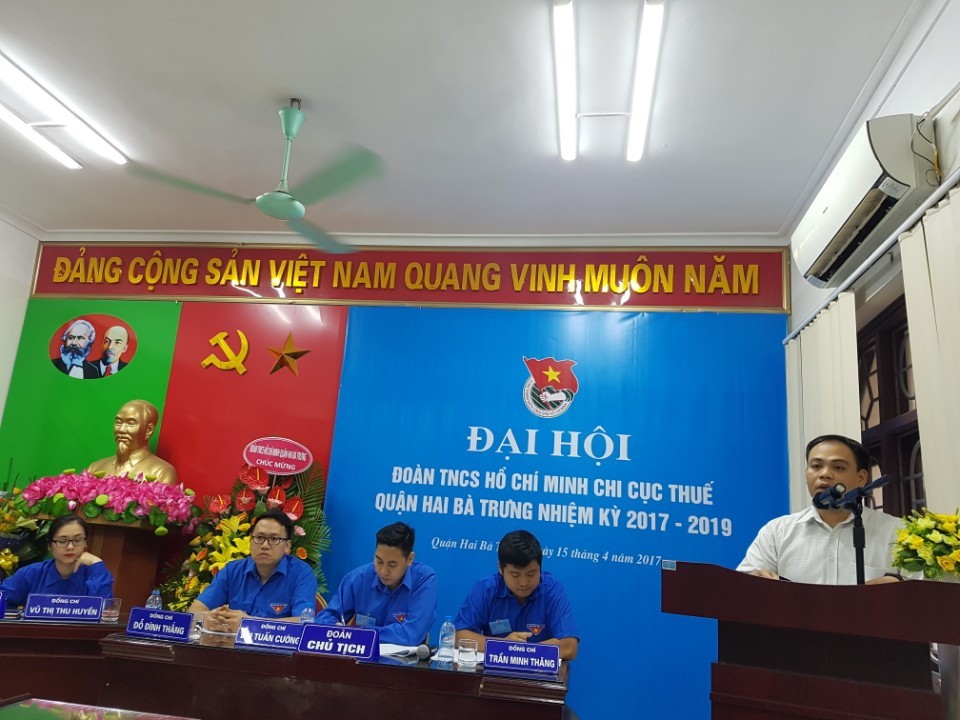 Đoàn TN Chi cục thuế quận Hai Bà Trưng xung kích cải cách  hành chính