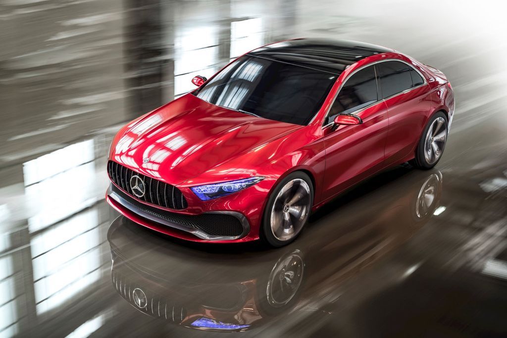 Concept A Sedan - hình mẫu sedan nhỏ gọn tương lai của Mercedes-Benz