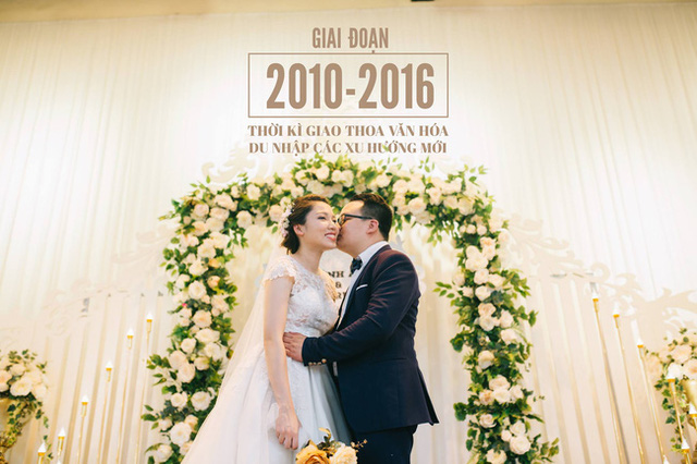 Trọn bộ ảnh cưới tái hiện lại các đám cưới Việt Nam 100 năm qua gây sốt cộng đồng mạng