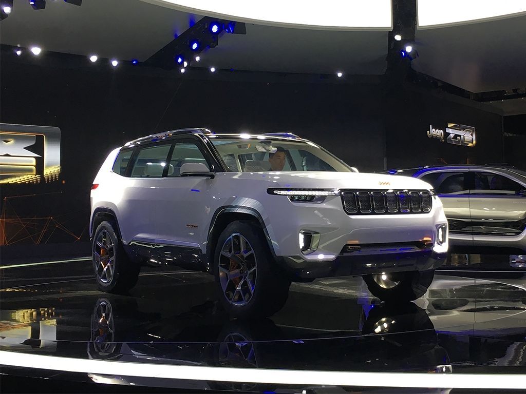 Ngắm SUV Jeep Yuntu concept tỏa sáng tại Triển lãm Thượng Hải