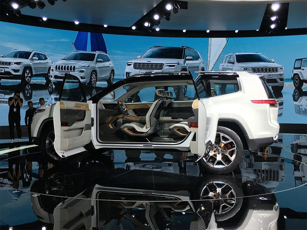 Ngắm SUV Jeep Yuntu concept tỏa sáng tại Triển lãm Thượng Hải