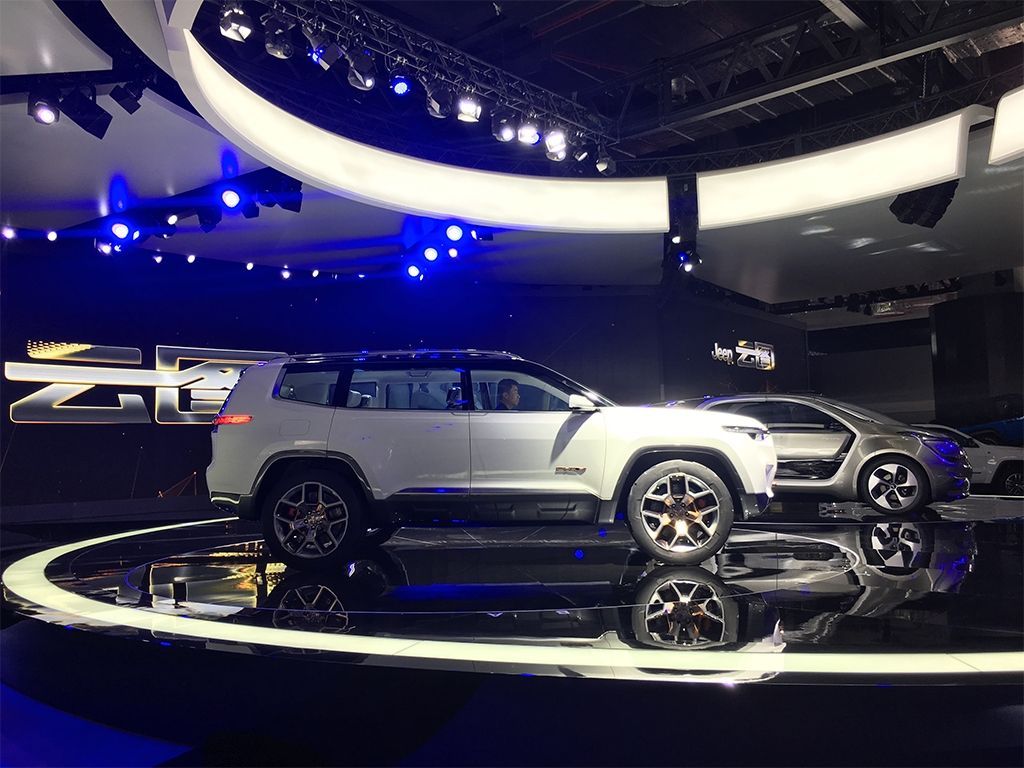 Ngắm SUV Jeep Yuntu concept tỏa sáng tại Triển lãm Thượng Hải
