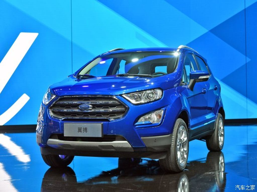 Ford EcoSport 2017 ra mắt thị trường Trung Quốc với thiết kế nội thất mới