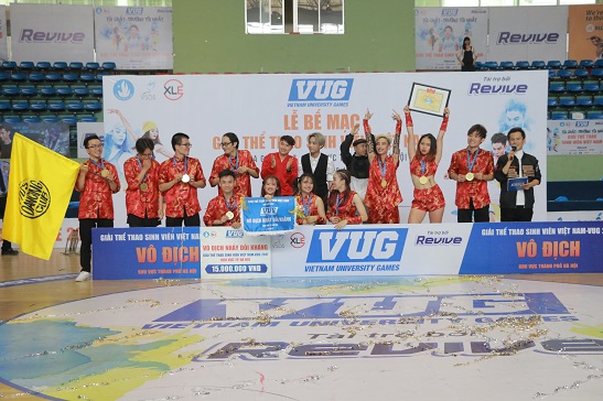 Chung kết VUG tại Hà Nội: ĐH Ngoại thương đăng quang Dance Battle,  ĐH Bách Khoa vô địch Futsal