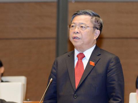 Sẽ trình Quốc hội xem xét tư cách đại biểu Quốc hội của ông Võ Kim Cự