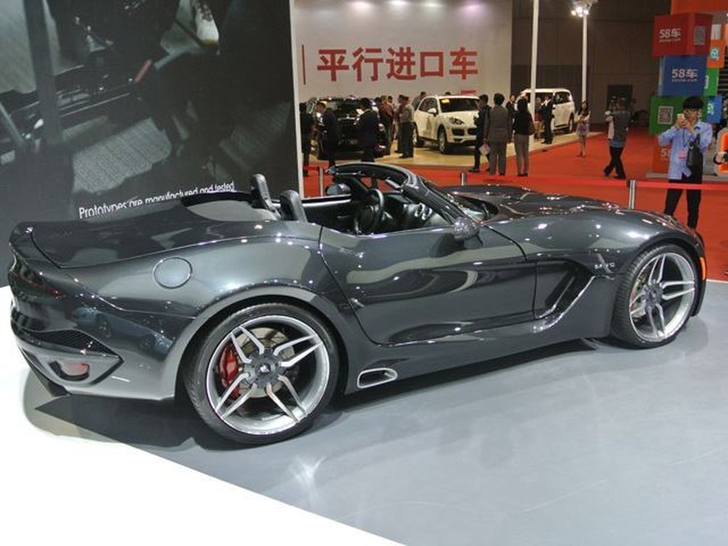 Siêu xe VLF F1 V10 Roadster ra mắt thị trường Trung Quốc