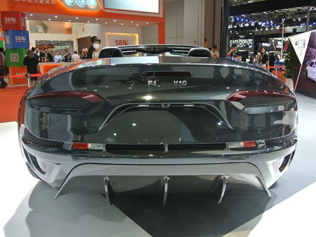 Siêu xe VLF F1 V10 Roadster ra mắt thị trường Trung Quốc