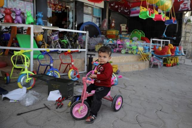 Đồ chơi được “trở lại” với trẻ em Mosul