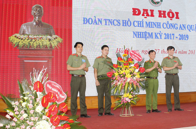 Đồng chí Kiều Mạnh Linh tái cử chức danh Bí thư Đoàn thanh niên Công an quận Hà Đông