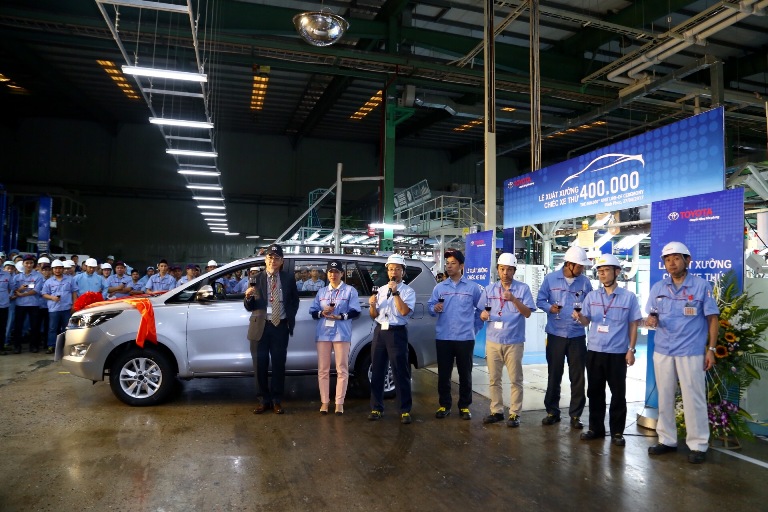 Toyota Việt Nam xuất xưởng chiếc xe thứ 400.000