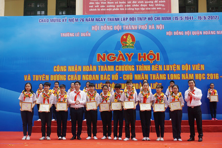 Tuyên dương Cháu ngoan Bác Hồ - Chủ nhân Thăng Long