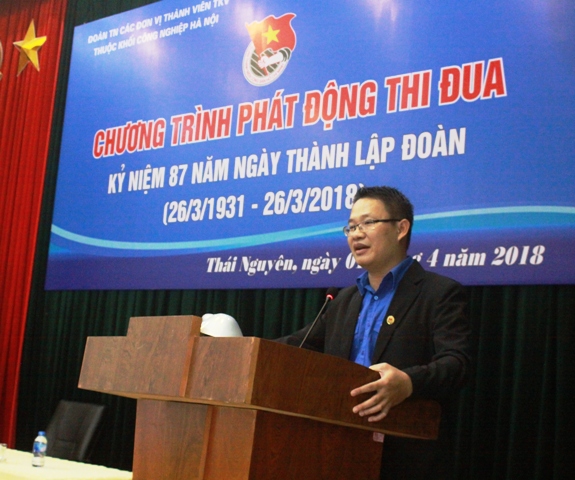 Thanh niên TKV phát động thi đua năm 2018