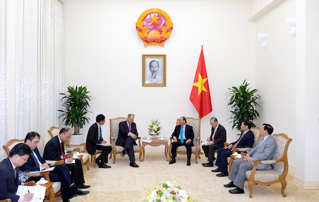 Thủ tướng Nguyễn Xuân Phúc tiếp Đại sứ CHLB Đức