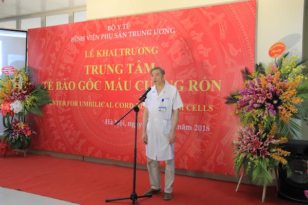 Khai trương Trung tâm Tế bào gốc máu cuống rốn thuộc BV Phụ sản Trung Ương