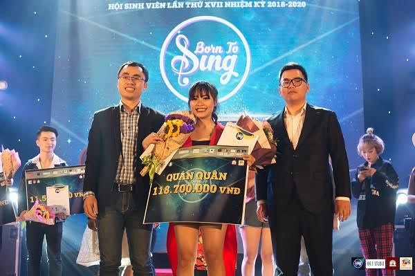 Nguyễn Thùy Dương giành giải Nhất “Born to sing” 2018