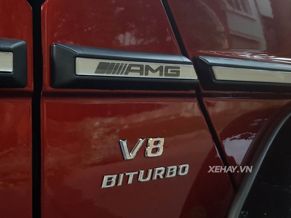 Mercedes-AMG G63 màu Tomato Red độc nhất Việt Nam 