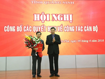 Quảng Ninh: TP Cẩm Phả có Bí thư Thành ủy và Chủ tịch UBND thành phố mới