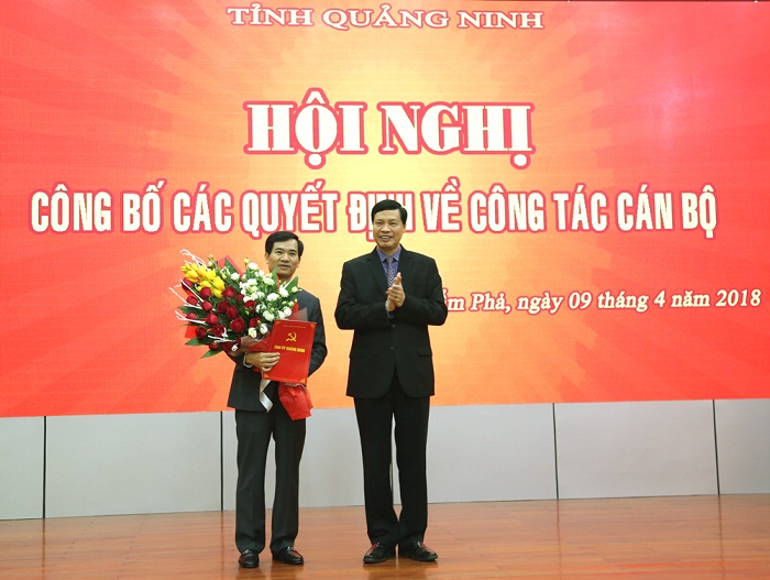 Quảng Ninh: TP Cẩm Phả có Bí thư Thành ủy và Chủ tịch UBND thành phố mới