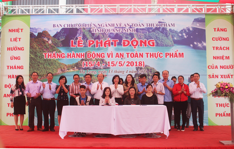 Quảng Ninh: Triển khai “Tháng hành động vì An toàn thực phẩm” năm 2018