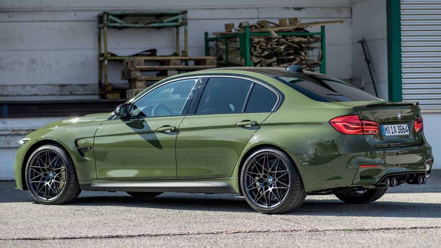 BMW M3 lạ lẫm với áo choàng Urban Green từ BMW Individual