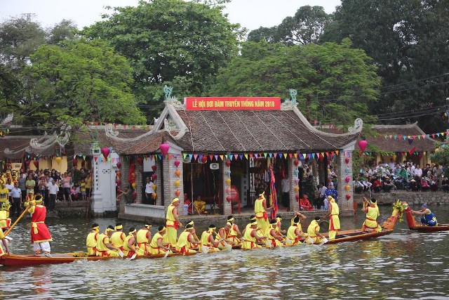 Hôm nay (25/4), diễn ra chính hội Bơi Đăm truyền thống năm 2018