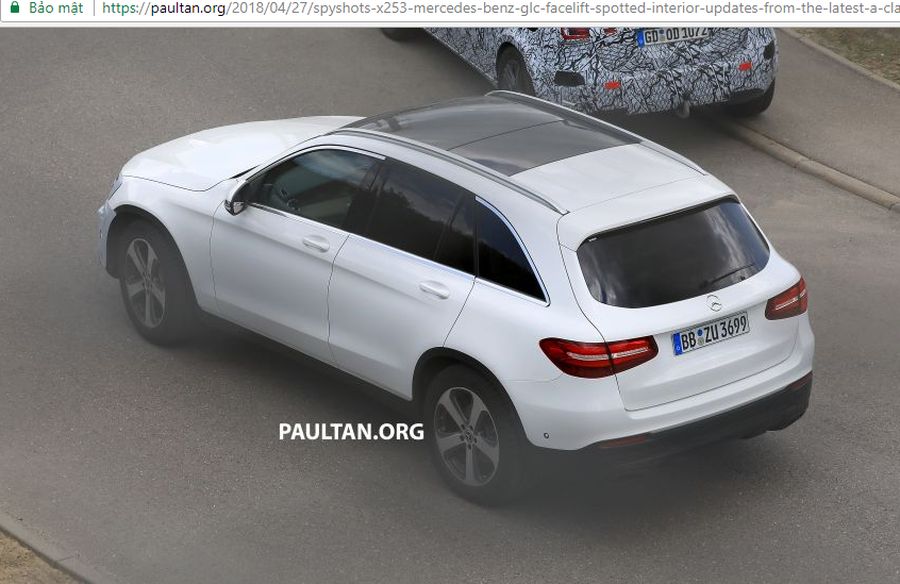 Bắt gặp X253 Mercedes-Benz GLC cập nhật với khoang cabin nâng cấp