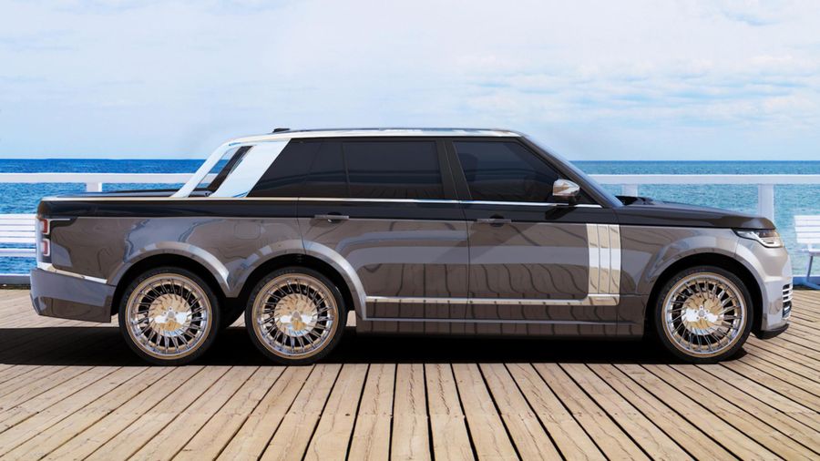 Ngắm Range Rover 6x6 kỳ lại từ nhà sản xuất du thuyền T.Fotiadis Design