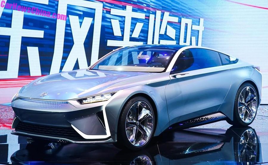 Dongfeng giới thiệu mẫu coupe concept hoàn toàn mới với kiểu dáng cuốn hút